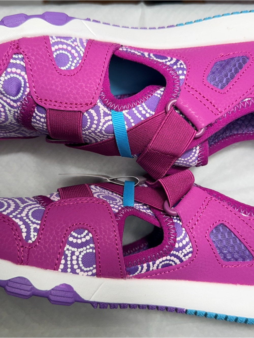 Merrell Purple and Blue Women’s Water-Ready Athletic Sandals - Picture 3 of 4